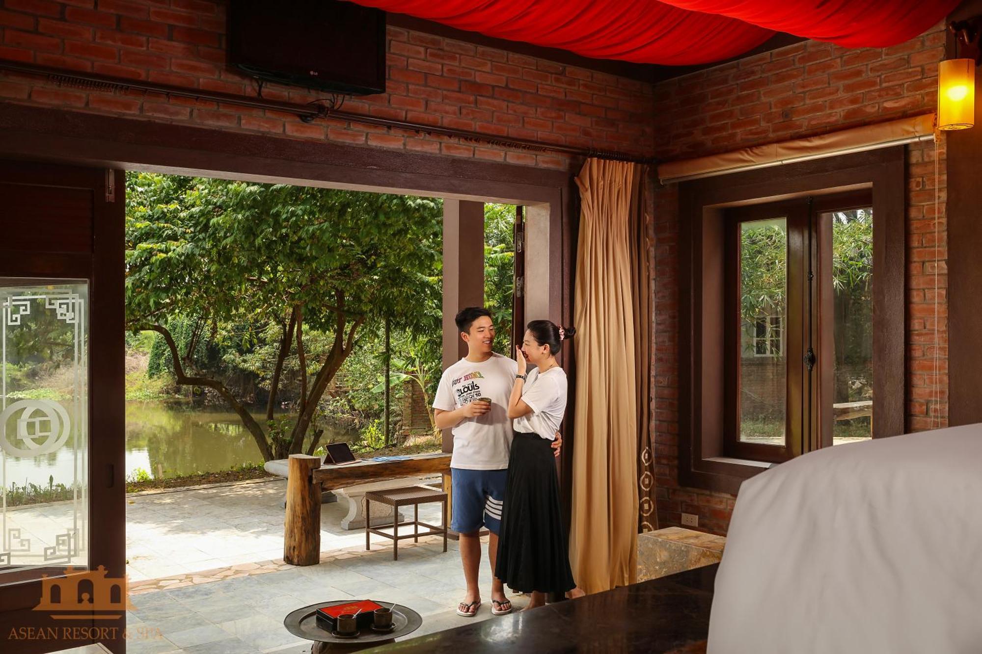 Asean Resort - Shiki Onsen & Spa Hanoi Exterior foto